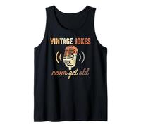 Vintage Jokes Never Get Old - Retro Comedy Club Gift Tank Top