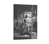 Vintage Joseph PilatesCanvas Poster Wall Art Decoration Living Room Bedroom Decoration Poster Gift for FriendsFrame-style 12x18inch(30x45cm)