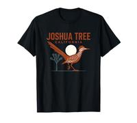 Vintage Joshua Tree California Bird Sunset T-Shirt