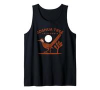 Vintage Joshua Tree California Bird Sunset Tank Top