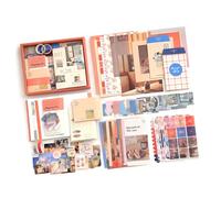 Vintage Journaling Supplies Scrapbook Paper Kits Background Sticker Frame for Junk Journals Planner Craft Scrapbooking Journaling Supplies Scrapbook Kits