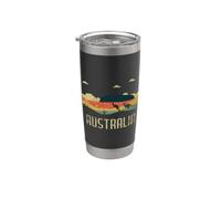 Vintage Jump Kangaroo Australia Day Australian Stainless Steel Insulated Tumbler