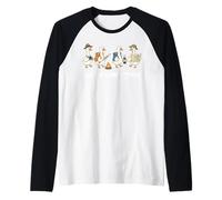 Vintage Just A Camp Goose Humor for Animal Lovers Raglan Baseball Tee