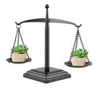 Vintage Justice Scale, Metal Balance Decorative Scale, Antique Style Tray, Lawyer Gift, Farmhouse Home Decor