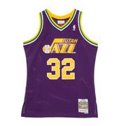 Vintage Karl Malone Basketball Tank Top - male - Mitchell & Ness - Training - Purple - L - Sport L