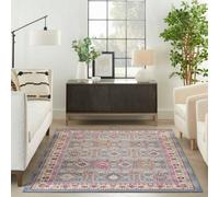 Vintage Kashan Vka05 Grey Multi Rug By Nourison-61 X 173 (Runner)