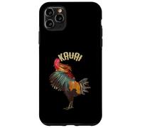 Vintage Kauai Chicken Rooster Garden of Isle Case for iPhone 11 Pro Max