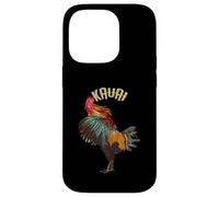 Vintage Kauai Chicken Rooster Garden of Isle Case for iPhone 14 Pro
