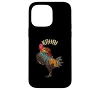 Vintage Kauai Chicken Rooster Garden of Isle Case for iPhone 14 Pro Max