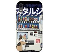 Vintage Kawaii Neko Cat Vending Machine Unique Art Case for iPhone XR