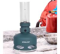 Vintage Kerosene LED Lamp - Antique Style LED Lantern, Rechargeable Table Lamps | 3 Modes Blow Control Camping Lamp, Battery Operated Decorative Lamp, Adjustable Portable Night Light