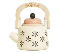 Le Toy Van Vintage Wooden Kettle (W:12cm x D:9cm x H:13.5cm) - Ivory - One size