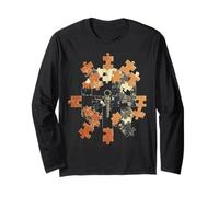 Vintage Key Puzzle Escape Room Long Sleeve T-Shirt
