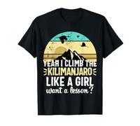 Vintage Kilimanjaro Mount t-shirt Mountain Climbers Gift T-Shirt