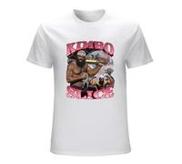 Vintage Kimbo Slice Boxer Collage Men T-Shirt Cotton Tee T-Shirt White S