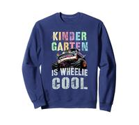 Vintage KINDERGARTEN IS WHEELIE COOL Kinder Teacher Truck Sweatshirt