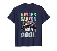 Vintage Kindergarten is Wheelie Cool Kinder Teacher Truck T-Shirt