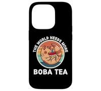 Vintage Kitten Neko The World Needs More Boba Tea Lover Case for iPhone 14 Pro