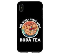 Vintage Kitten Neko The World Needs More Boba Tea Lover Case for iPhone XS Max