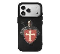 Vintage Knights Templar TPU Mobile Phone Basic Cases Compatible with iPhone 17/17 Air/17 Pro/17 Pro Max Anti-Scratch Covers