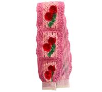 Vintage Knit Adjustable Hairband For Adults Soft And Comfortable Headband Knitting Floral Hairpieces For Women And Girls