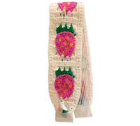Vintage Knit Adjustable Hairband For Adults Soft And Comfortable Headband Knitting Floral Hairpieces For Women And Girls