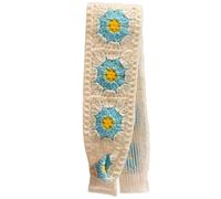 Vintage Knit Adjustable Hairband For Adults Soft And Comfortable Headband Knitting Floral Hairpieces For Women And Girls Soft Acrylic Headwrap