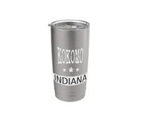 Vintage Kokomo Indiana Stainless Steel Insulated Tumbler