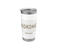 Vintage Kokomo Indiana Stainless Steel Insulated Tumbler