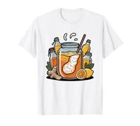 Vintage Kombucha Crock Home Fermentation Batch Label Brewing T-Shirt