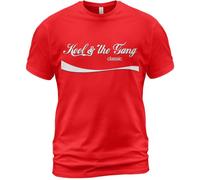 Vintage Kool & The Gang Funk Hollywood Swinging Jungle Boogie T Shirt Red XL