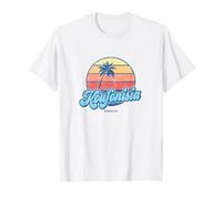Vintage Koufonisia Greece Classic 70s Retro Surfer T-Shirt