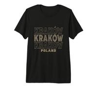 Vintage Krakow Poland Premium T-Shirt