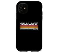 Vintage Kuala Lumpur Design Retro Malaysia Capital Souvenir Case for iPhone 11