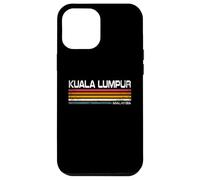 Vintage Kuala Lumpur Design Retro Malaysia Capital Souvenir Case for iPhone 12 Pro Max