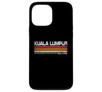 Vintage Kuala Lumpur Design Retro Malaysia Capital Souvenir Case for iPhone 13 Pro Max