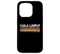 Vintage Kuala Lumpur Design Retro Malaysia Capital Souvenir Case for iPhone 15 Pro