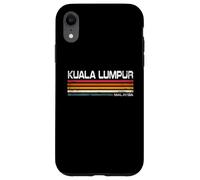 Vintage Kuala Lumpur Design Retro Malaysia Capital Souvenir Case for iPhone XR