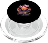 Vintage La Vibes 1985 Hollywood Sunset Car PopSockets PopGrip for MagSafe