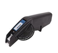 Vintage Label Maker, Embossed Label Maker Embossing Label Maker Clear Number Letter ABS Label Making Embosser Embossing Label Maker One Hand for Label DIY (Red)