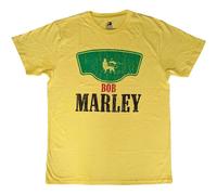 Vintage Label T-Shirt Bob Marley Yellow M