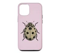 Vintage Ladybug Illustration Nature Lover Insect Art Case for iPhone 12/12 Pro