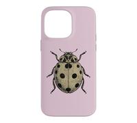 Vintage Ladybug Illustration Nature Lover Insect Art Case for iPhone 14 Pro Max