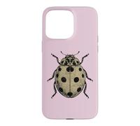 Vintage Ladybug Illustration Nature Lover Insect Art Case for iPhone 15 Pro Max