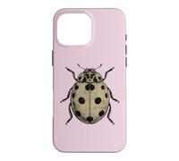 Vintage Ladybug Illustration Nature Lover Insect Art Case for iPhone 16 Pro Max