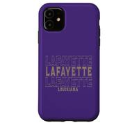 Vintage Lafayette Louisiana Case for iPhone 11