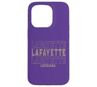 Vintage Lafayette Louisiana Case for iPhone 15 Pro