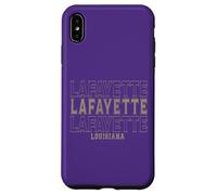 Vintage Lafayette Louisiana Case for iPhone XS Max