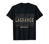 Vintage LaGrange Georgia Value Graphic T-Shirt, Men, Black, M