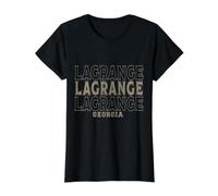 Vintage LaGrange Georgia Value Graphic T-Shirt, Women, Black, M